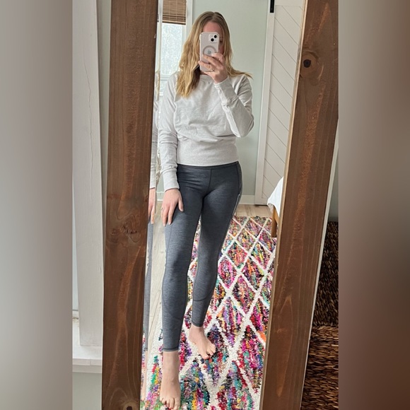 Athleta Rainier heathered tight size XS grey - Picture 2 of 9